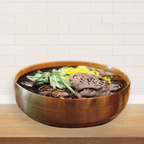 소고기 짜장 칼국수